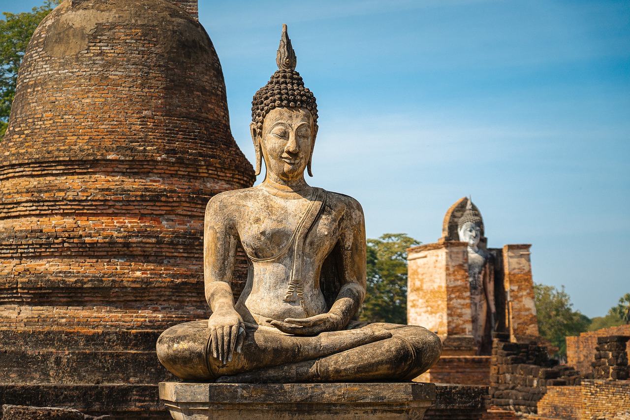 buddha, statue, thailand