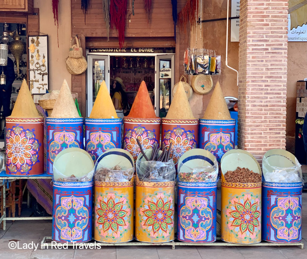 Souvenirs in Morocco- Spices